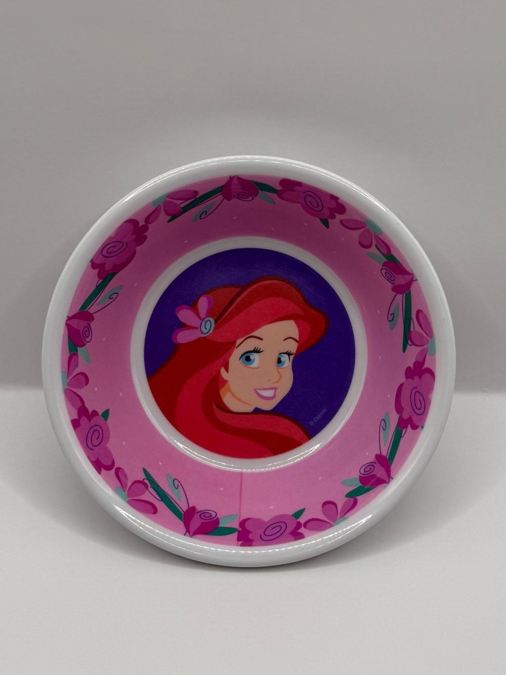 Vintage Disney Little Mermaid Kids Cereal Bowl